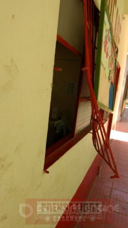 Desmantelaron sala de audiovisuales de la escuela de la vereda Bucare de Trinidad
