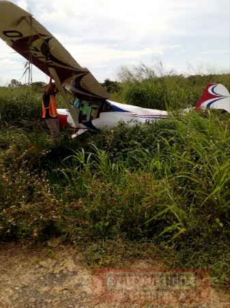 Avioneta se accidentó en Trinidad