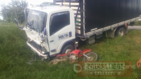 Dos motociclistas lesionados en accidente en Paz de Ariporo
