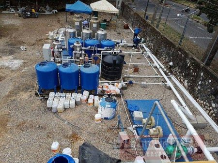 Suspensiones de agua por pruebas de bombeo en pozos profundos que abastecen acueducto de Yopal