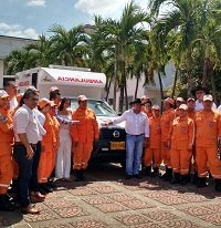 Ecopetrol entregó ambulancia a la Defensa Civil de Aguazul