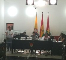 Alcalde Leonardo Puentes visitó a los Concejales de Yopal