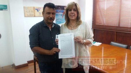 San Luís de Palenque tendrá Patinódromo. Ayer se firmó convenio con Coldeportes