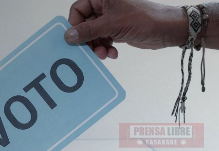 Ley seca por jornada electoral este domingo 26 de noviembre en Yopal