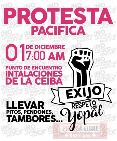 Este viernes anuncian protesta contra gerente de Ceiba EICE