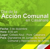 En Pore se celebra este domingo el Día de la Acción Comunal