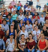 Masiva asistencia de líderes comunales en Pore para celebrar el Día de la Acción Comunal