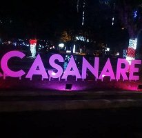 El Parque Santander de Yopal luce bellamente adornado en esta Navidad