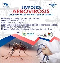 Hoy Simposio de Actualización en atención al Dengue, Chikungunya, Fiebre Amarilla y Zika