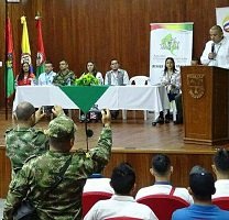 128 víctimas de desplazamiento forzado en Aguazul y Paz de Ariporo recibieron su libreta militar gratuita