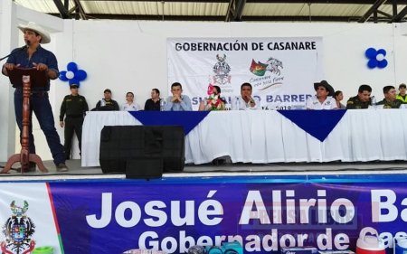 Masiva asistencia de líderes comunales en Pore para celebrar el Día de la Acción Comunal