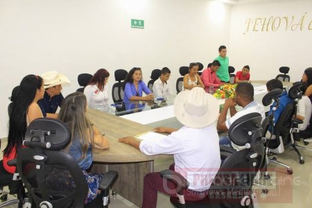 Estudiantes de Bocas del Pauto visitaron al Gobernador