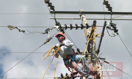Suspensión de energía eléctrica este jueves en sectores del sur de Casanare