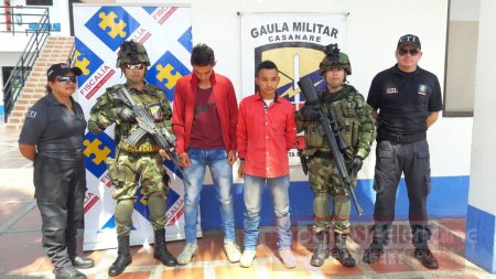 Capturados en Hato Corozal presuntos integrantes del ELN