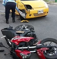 Taxista borracho que ocasionó accidente en Yopal deberá pagar multa de $36 millones