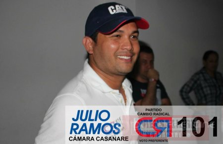 Casanare necesita una voz en el Congreso: Julio Ramos