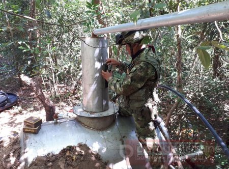 Hallados dos cristalizaderos de clorhidrato de cocaína en zona rural de Tauramena     