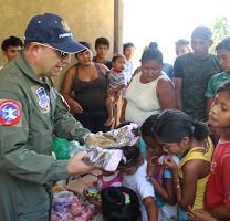 Grupo Aéreo del Casanare llevó bienestar a resguardo indígena Caño Mochuelo