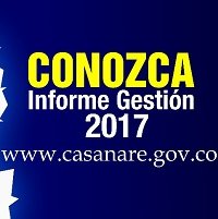 A disposición de los casanareños el informe de gestión de la Gobernación vigencia 2017 