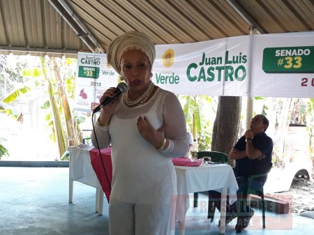 Candidata presidencial Piedad Córdoba visitó Yopal 