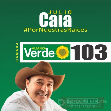 Con carácter y trabajo constante Julio Cala será representante a la cámara por Casanare