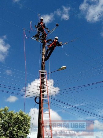 Suspensiones de energía eléctrica jueves y viernes en Yopal y varios municipios
