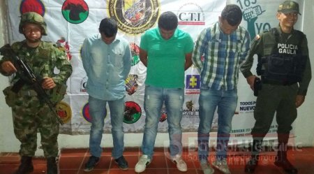 Capturados integrantes de grupo de delincuencia organizado dedicado al abigeato y la extorsión en Casanare