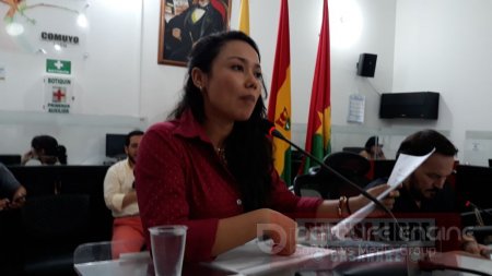 Asesora de Planeación respondió en debate de control político del Concejo de Yopal