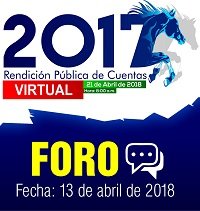 El viernes foro virtual de rendición pública de cuentas 2017 de la Gobernación de Casanare
