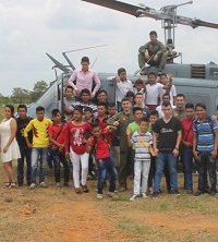 Fuerza Aérea realizó jornada de apoyo al desarrollo en Tres Matas Vichada 