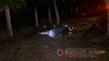 Un muerto y dos heridos en accidente en la vía Monterrey - Aguazul