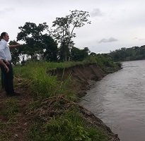 Seis familias de la vereda Barbascos deben ser reubicadas por amenaza del río Cravo Sur