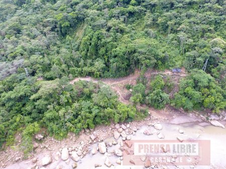 $3500 millones invirtió Gestión del Riesgo para Aguazul en nuevo paso elevado del acueducto y obras de protección en el río Unete