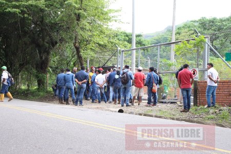 Trabajadores de planta modular conciliada continuarán bloqueos si esta semana no les pagan salarios atrasados