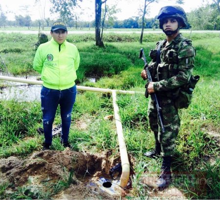 Ejército halló en Arauca depósitos ilegales de armas y combustibles 