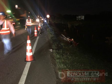 Dos motociclistas heridos en accidente en la vía Yopal - Aguazul
