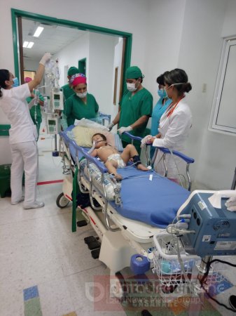 Traslado urgente requiere niño con dengue hemorrágico grave interno en el Hospital Regional de la Orinoquia
