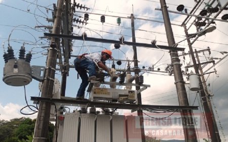 Este jueves y viernes suspensiones de energía eléctrica en Aguazul por mantenimiento de redes