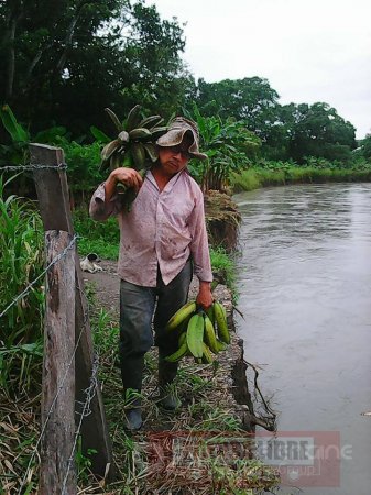Aisladas por el río Cravo Sur permanecen 25 familias de la vereda La Manga de Yopal