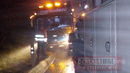 Pasajeros denuncian que accidente esta madrugada de bus procedente de Yopal se debió a cansancio del conductor