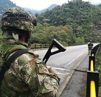 200 soldados reforzarán seguridad en la vía Sogamoso - Aguazul ante presunto plan terrorista del ELN