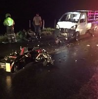 Motociclista sufrió graves lesiones en accidente en la vía a Morichal