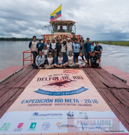 Cormacarena realizó expedición biológica en el río Meta