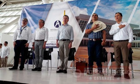 Yopal estrena aeropuerto en un mes según anunció Presidente Santos