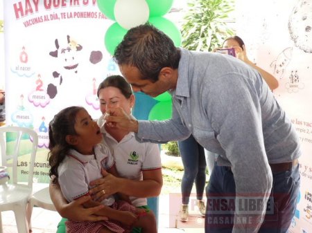 En Yopal se inmunizaron 1200 personas en tercera Jornada Nacional de Vacunación 