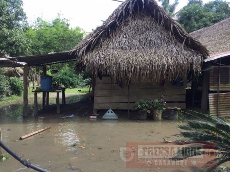 Desbordamiento del río Casanare afecta a comunidad de Puerto Colombia en Hato Corozal