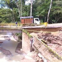 Colapsadas vías veredales de Támara