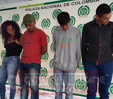 A la cárcel 4 integrantes de banda dedicada a la distribución de alucinógenos en Pore y Paz de Ariporo