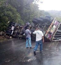 Accidente en la vía  Sogamoso - Aguazul causó cierre del tránsito