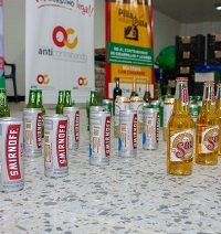 Incautada cerveza importada en el comercio de Monterrey 